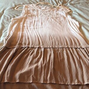 NWT Altar’d State Medium Sleeveless Lace Trim Blouse
